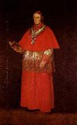 Francisco de Goya Portrait of Cardinal Luis Marea de Borben y Vallabriga oil painting